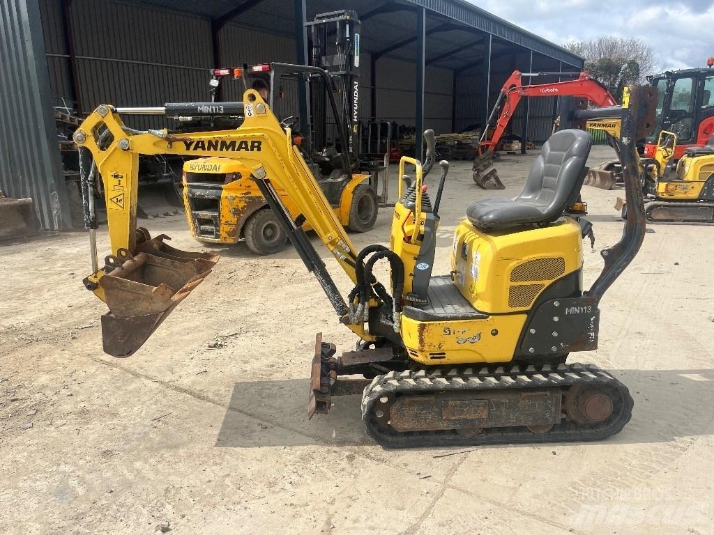 Yanmar SV 08 Mini ekskavatörler, 7 tona dek