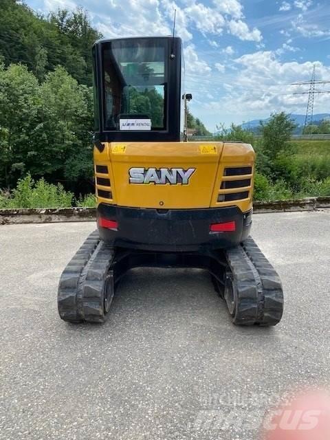 Sany SY50U Mini ekskavatörler, 7 tona dek