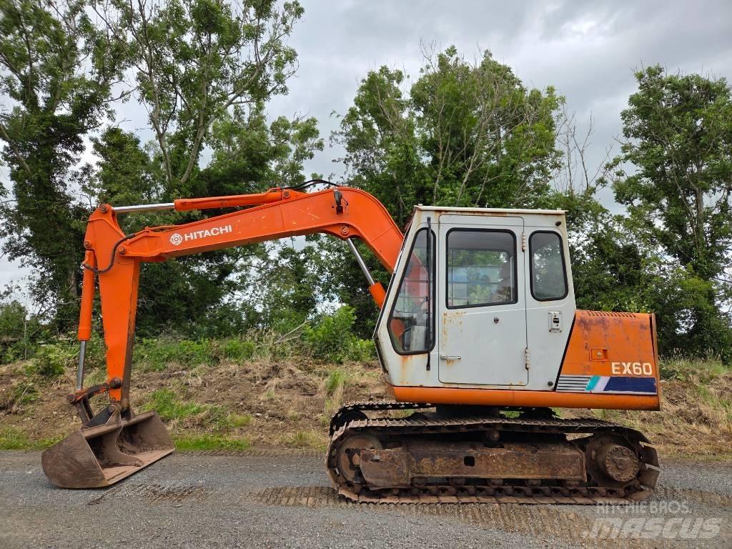 Hitachi EX 60-1 Paletli ekskavatörler