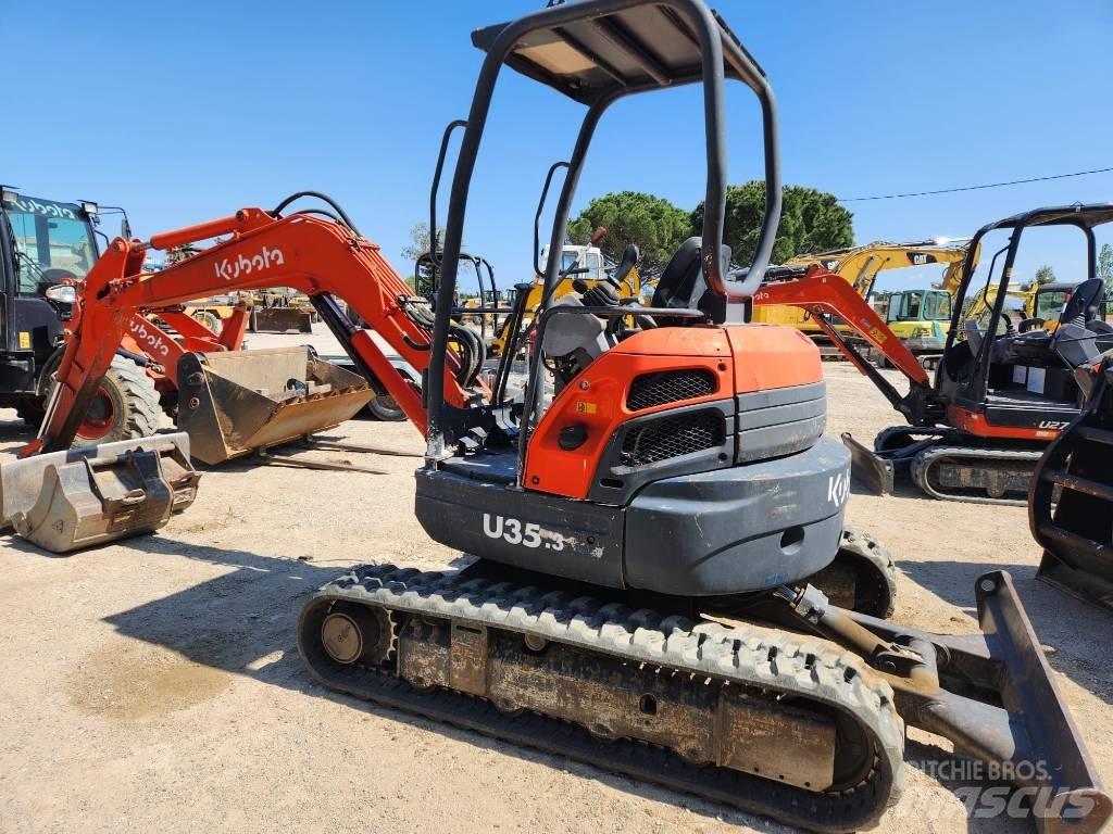 Kubota U 35 Mini ekskavatörler, 7 tona dek