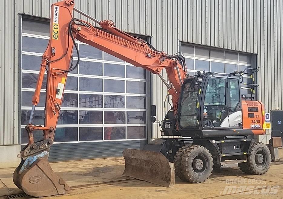 Hitachi ZX 145 Lastik tekerli ekskavatörler