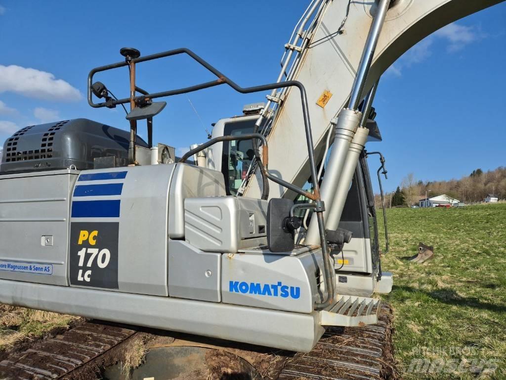 Komatsu PC 170 LC-11 Paletli ekskavatörler