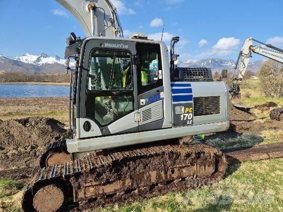 Komatsu PC 170 LC-11 Paletli ekskavatörler