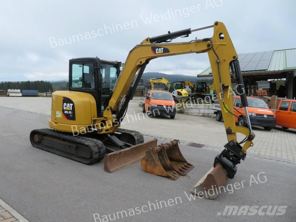 CAT 305.5 E2 Mini ekskavatörler, 7 tona dek