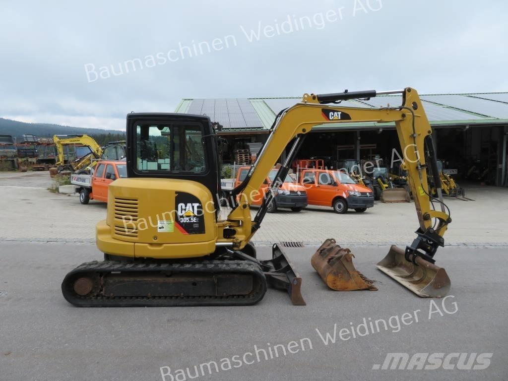 CAT 305.5 E2 Mini ekskavatörler, 7 tona dek
