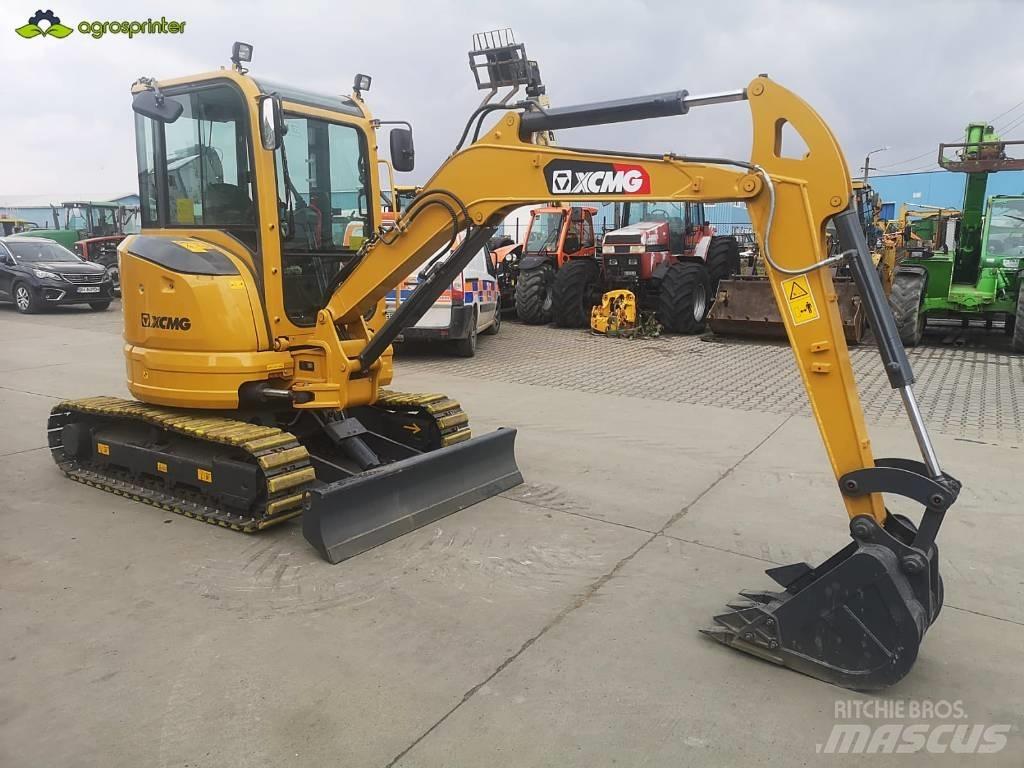 XCMG XE 35 U Mini ekskavatörler, 7 tona dek