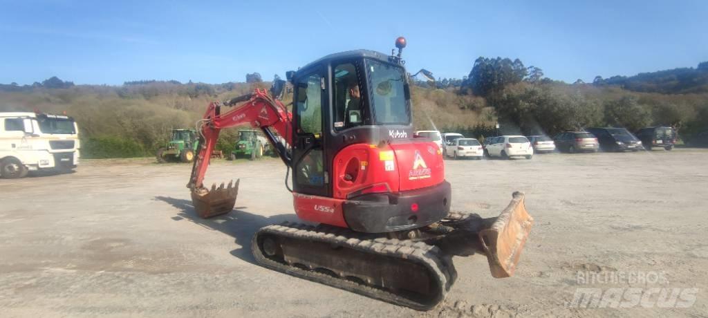 Kubota U 55-4 Mini ekskavatörler, 7 tona dek