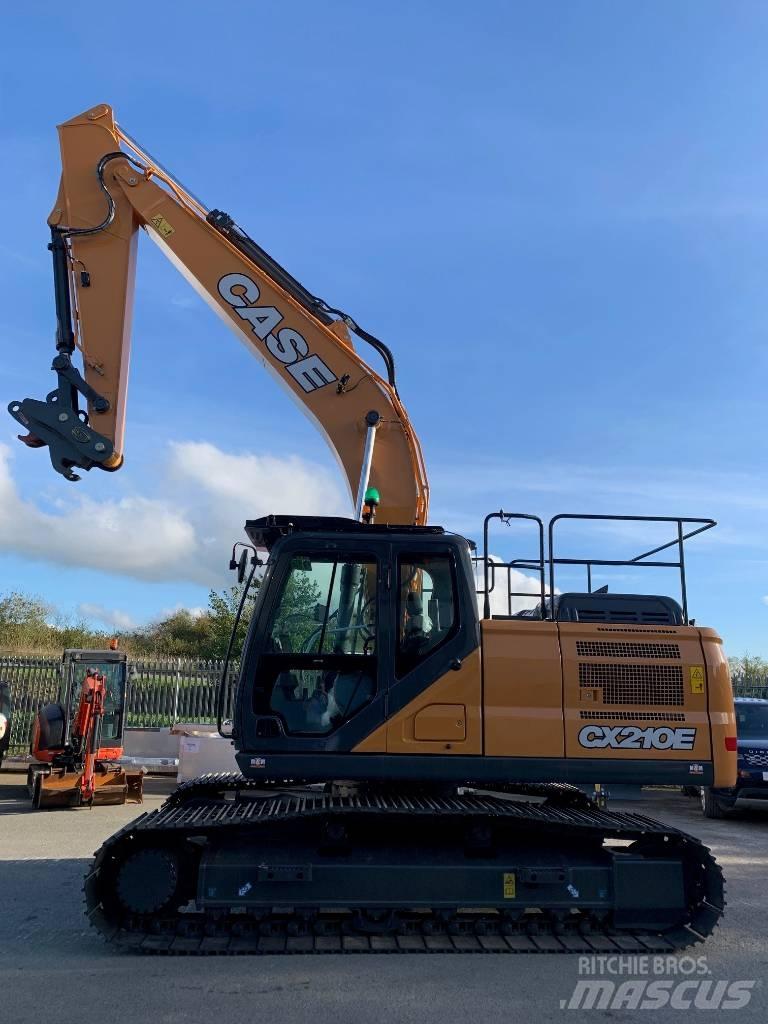 CASE CX210E Paletli ekskavatörler