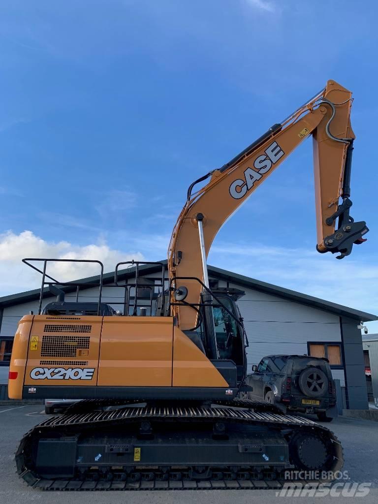 CASE CX210E Paletli ekskavatörler