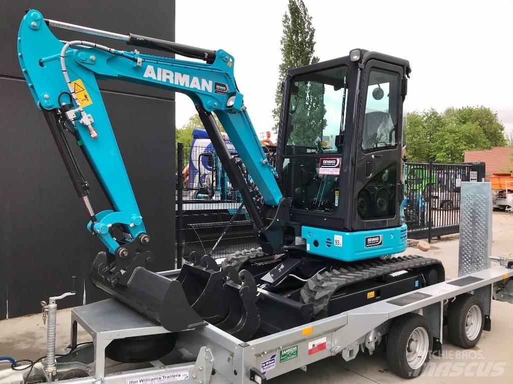 Airman AX26U-7 Mini ekskavatörler, 7 tona dek