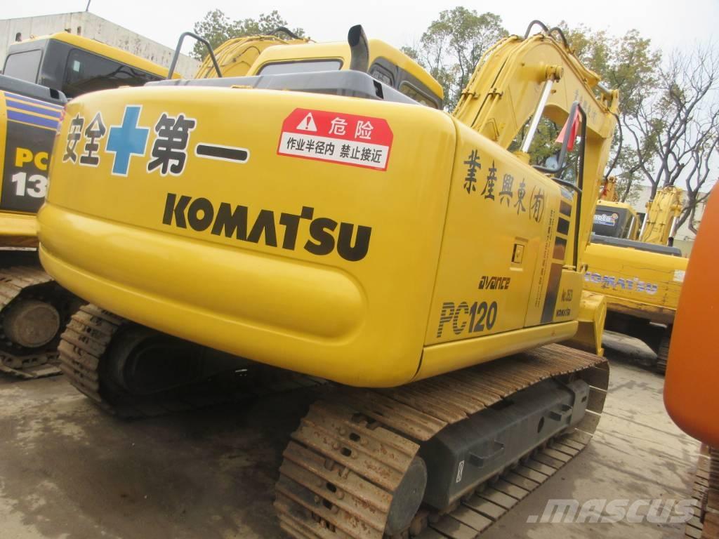 Komatsu PC 120 Paletli ekskavatörler