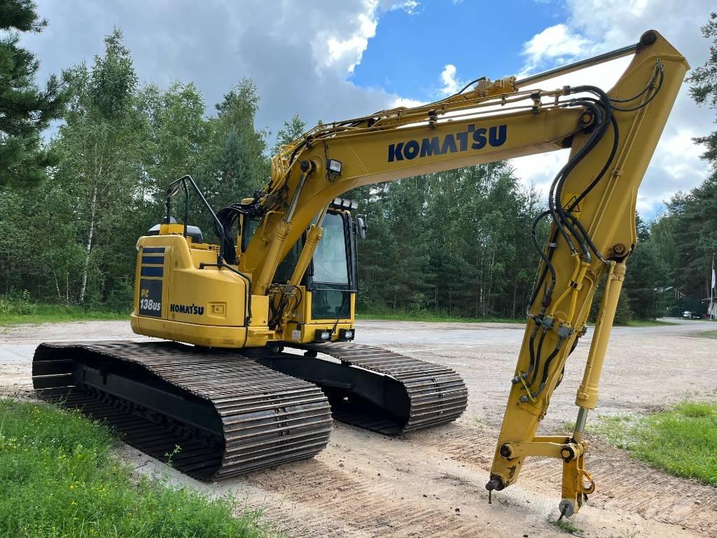 Komatsu PC 138 US-11 Paletli ekskavatörler