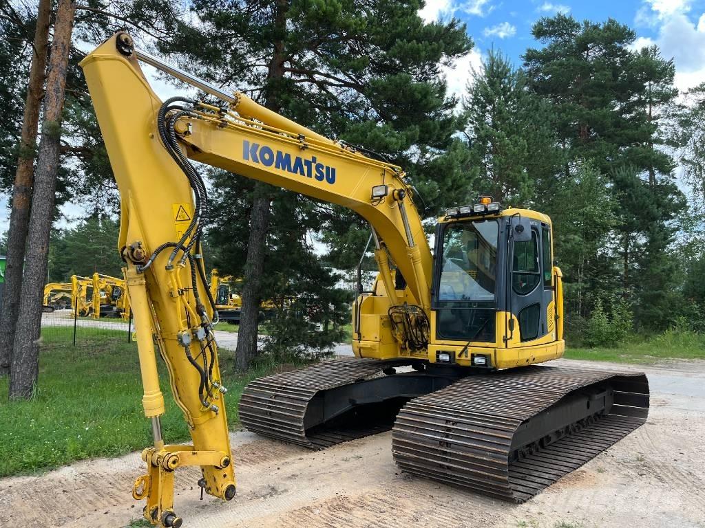 Komatsu PC 138 US-11 Paletli ekskavatörler
