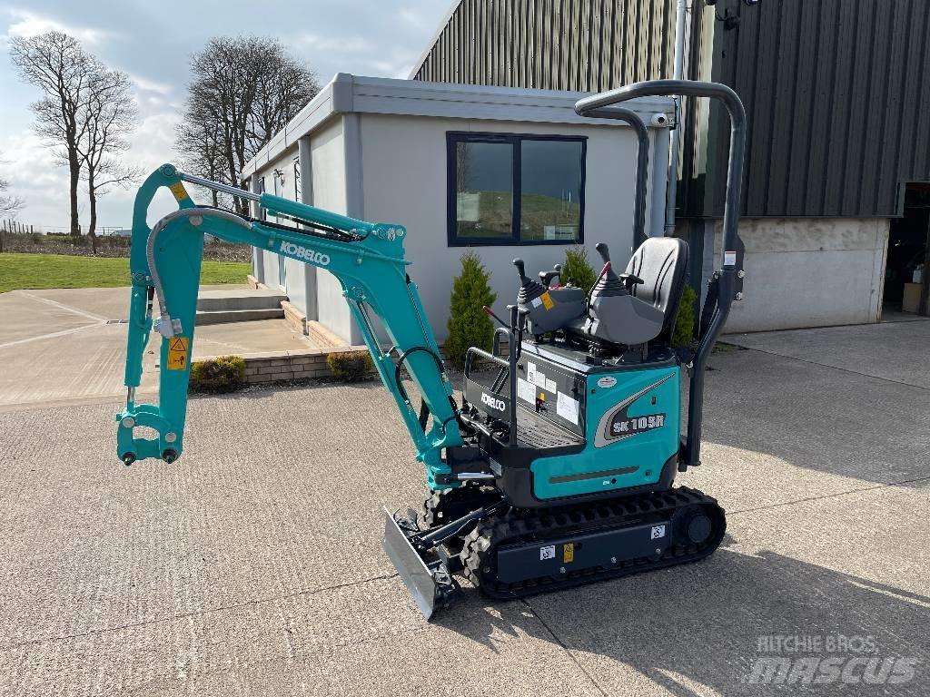 Kobelco SK10SR-2E Mini ekskavatörler, 7 tona dek
