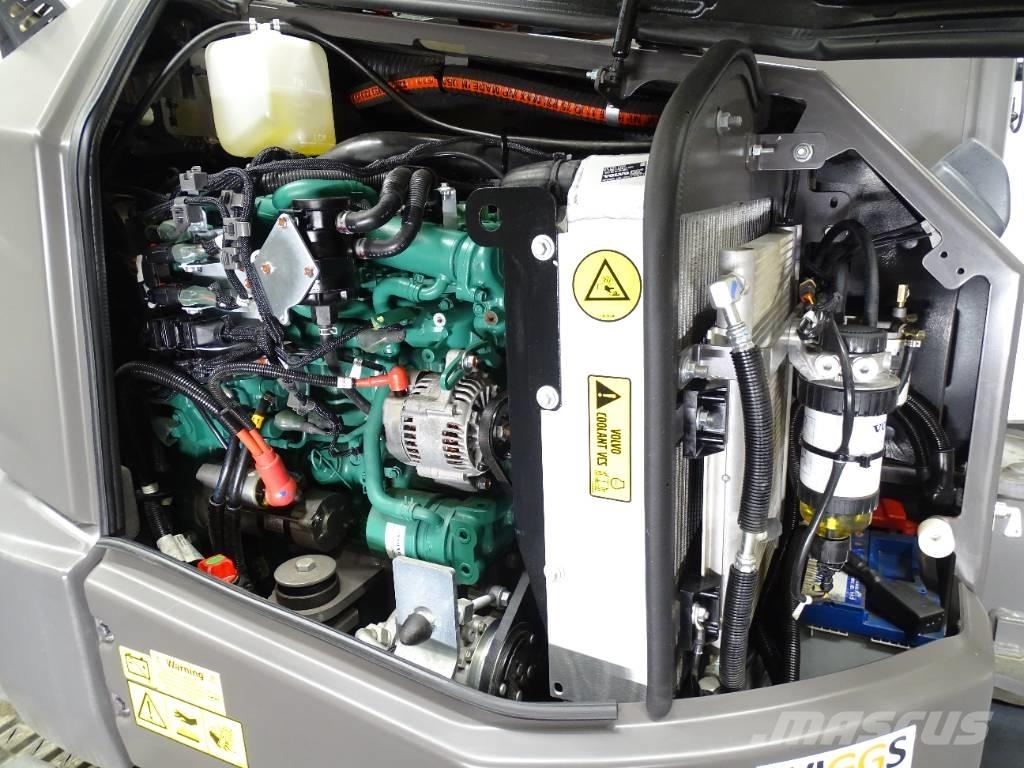 Volvo ECR58F Mini ekskavatörler, 7 tona dek