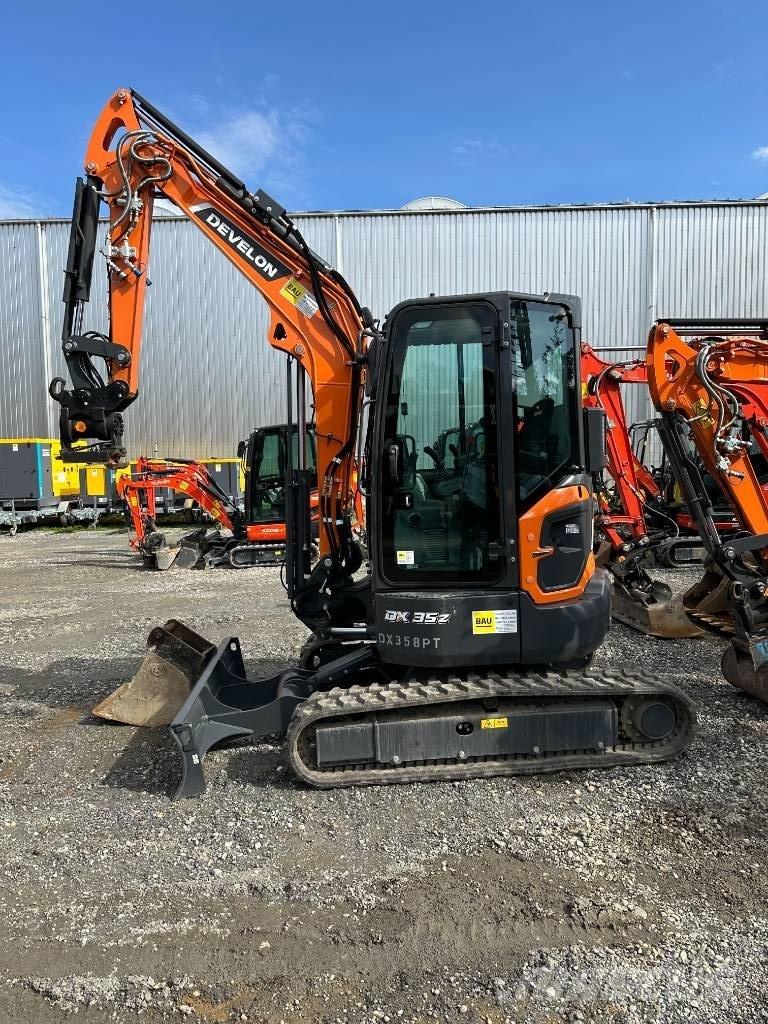 Develon DX 35 Z-7 Mini ekskavatörler, 7 tona dek