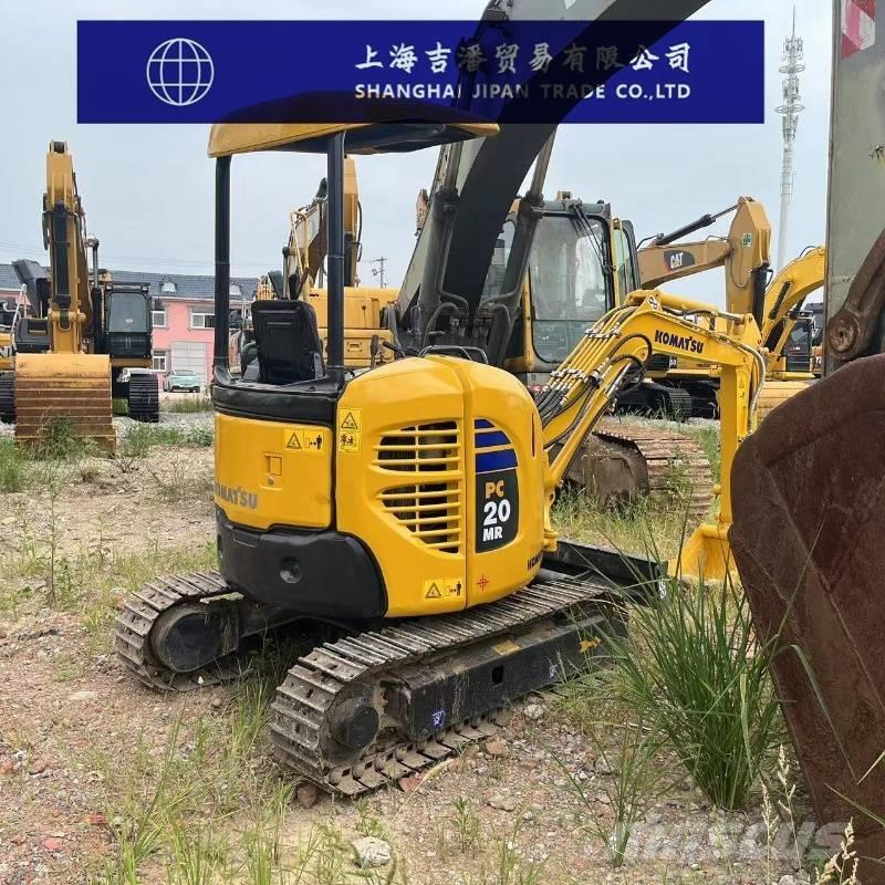 Komatsu PC 20 MR Mini ekskavatörler, 7 tona dek