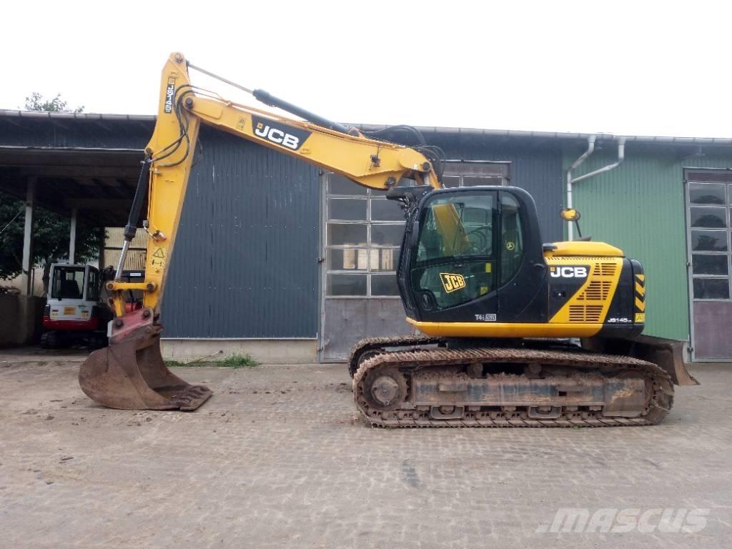 JCB JS 145 LC Paletli ekskavatörler