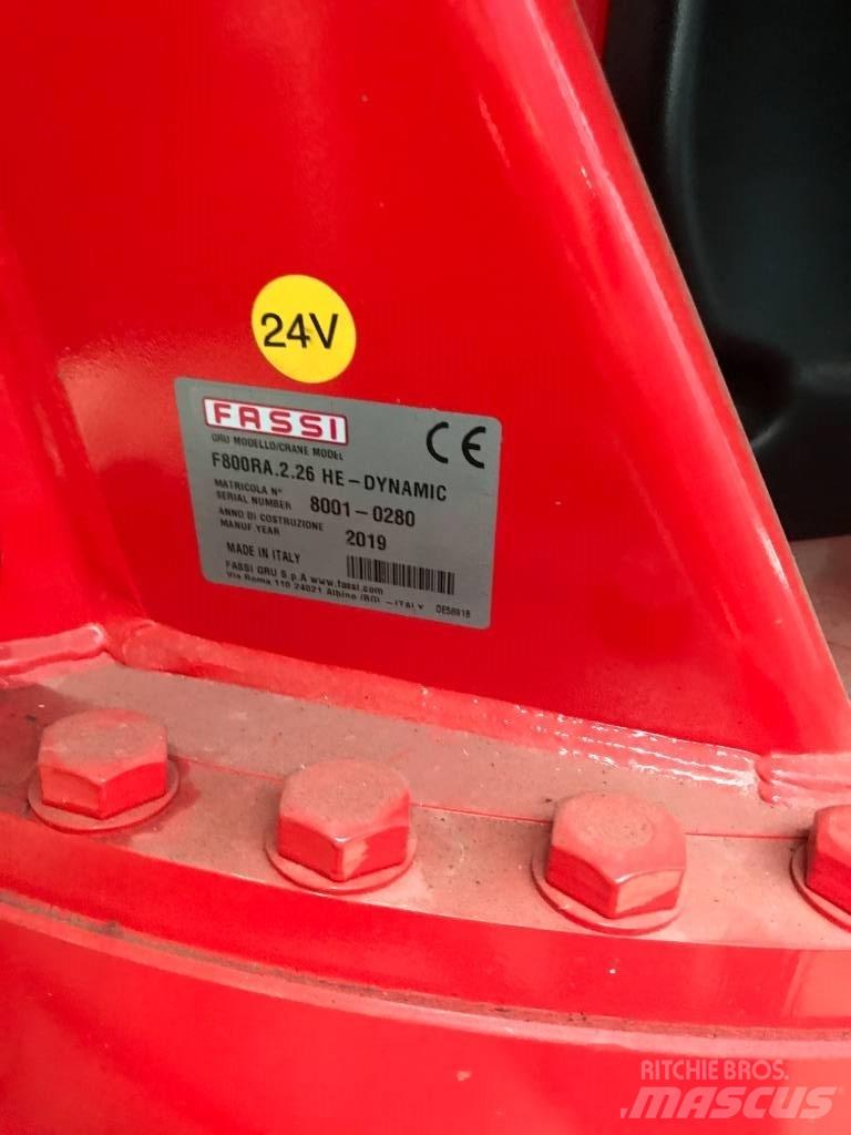 Fassi F 800 RA 2.26 Yükleme vinçleri