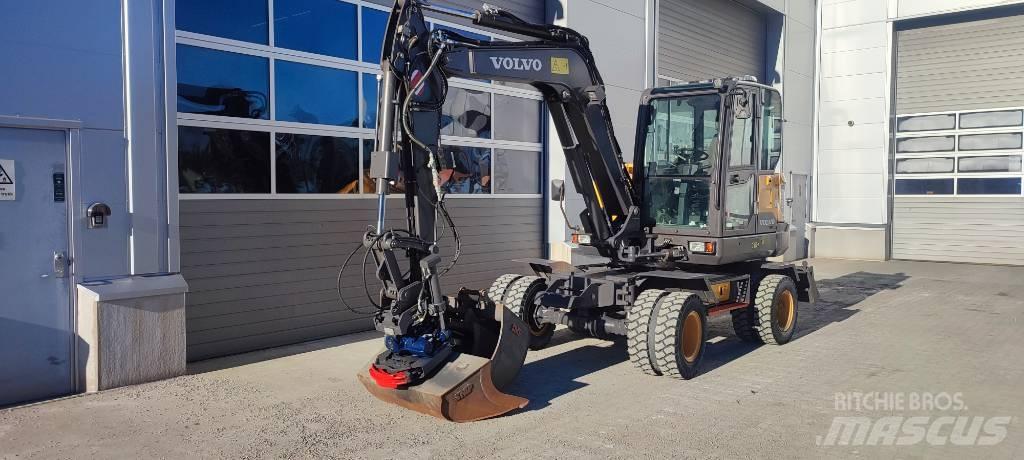 Volvo EW60E Lastik tekerli ekskavatörler