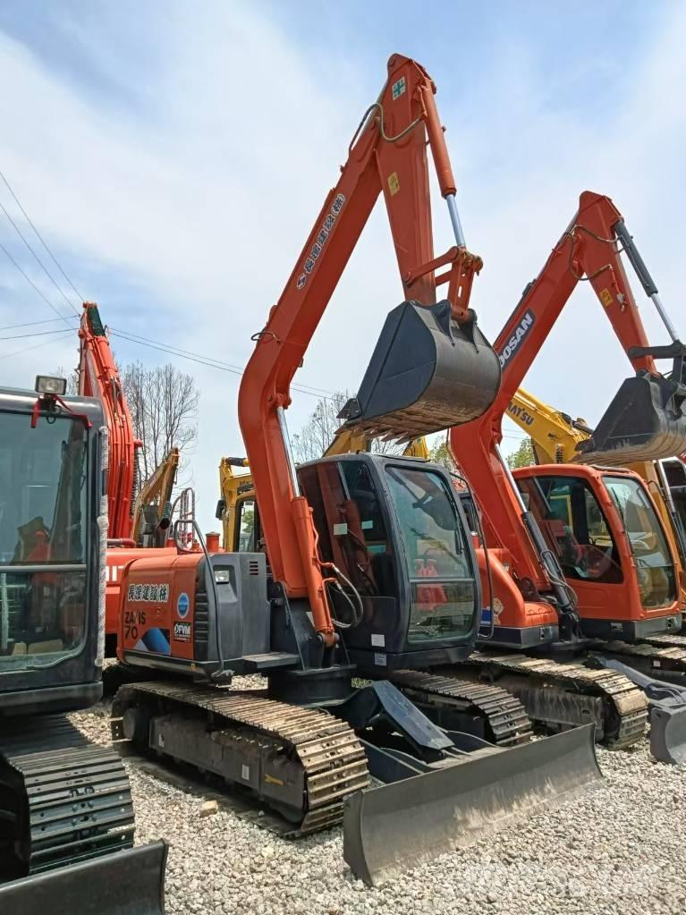 Hitachi ZX 70 Mini ekskavatörler, 7 tona dek