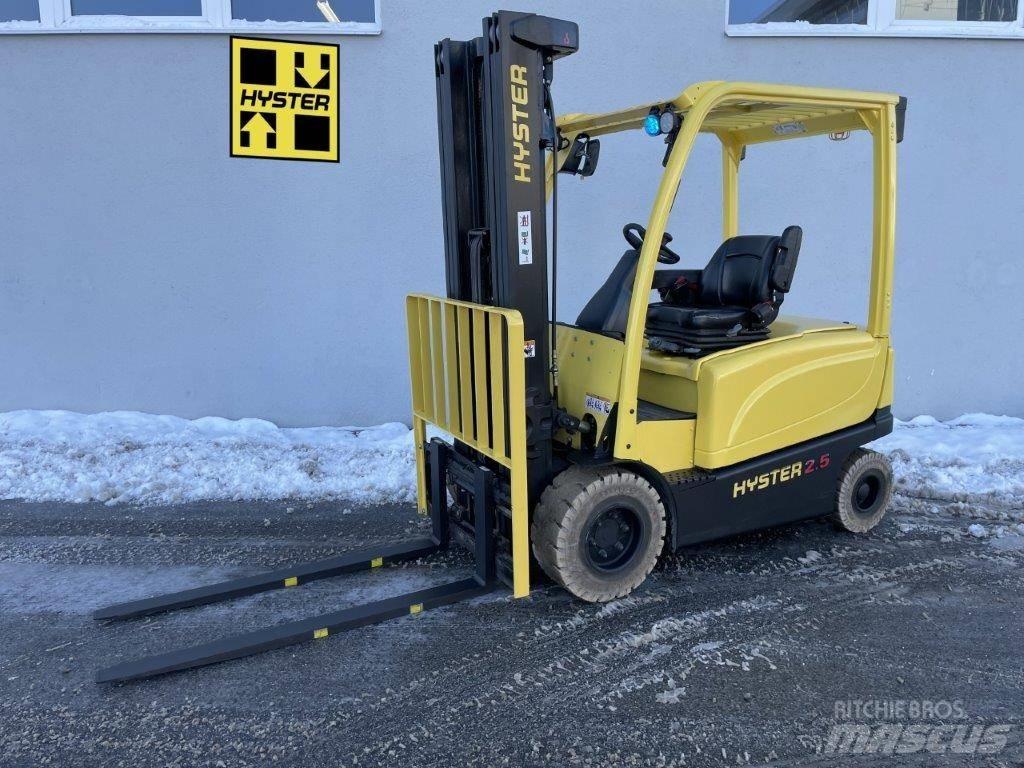 Hyster J2.5XN Elektrikli forkliftler