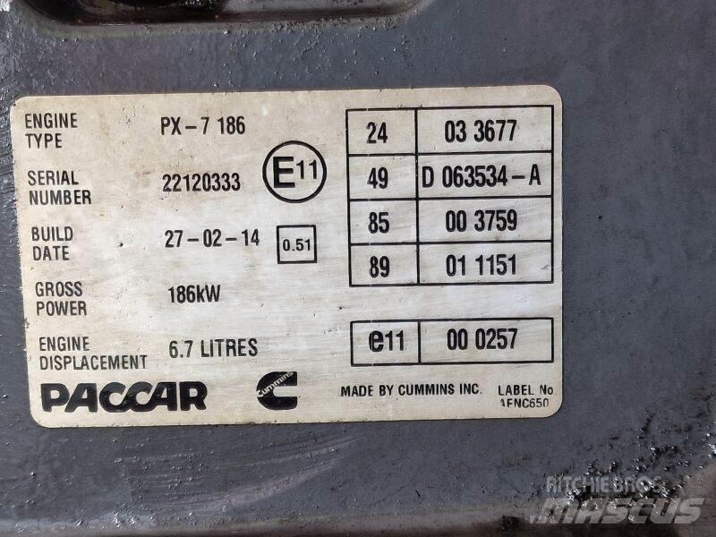 DAF PX-7 184 Motorlar
