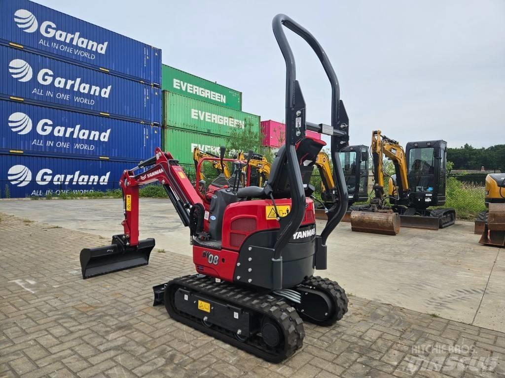 Yanmar SV08-1C Mini ekskavatörler, 7 tona dek