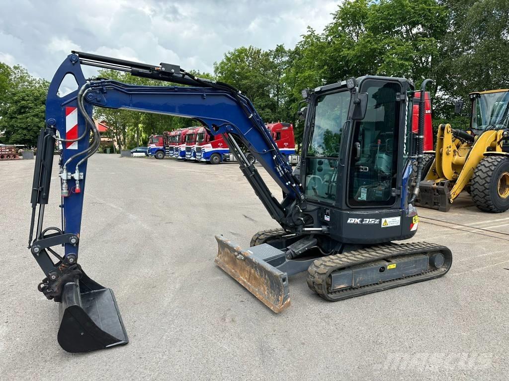 Doosan DX 35 Z Mini ekskavatörler, 7 tona dek