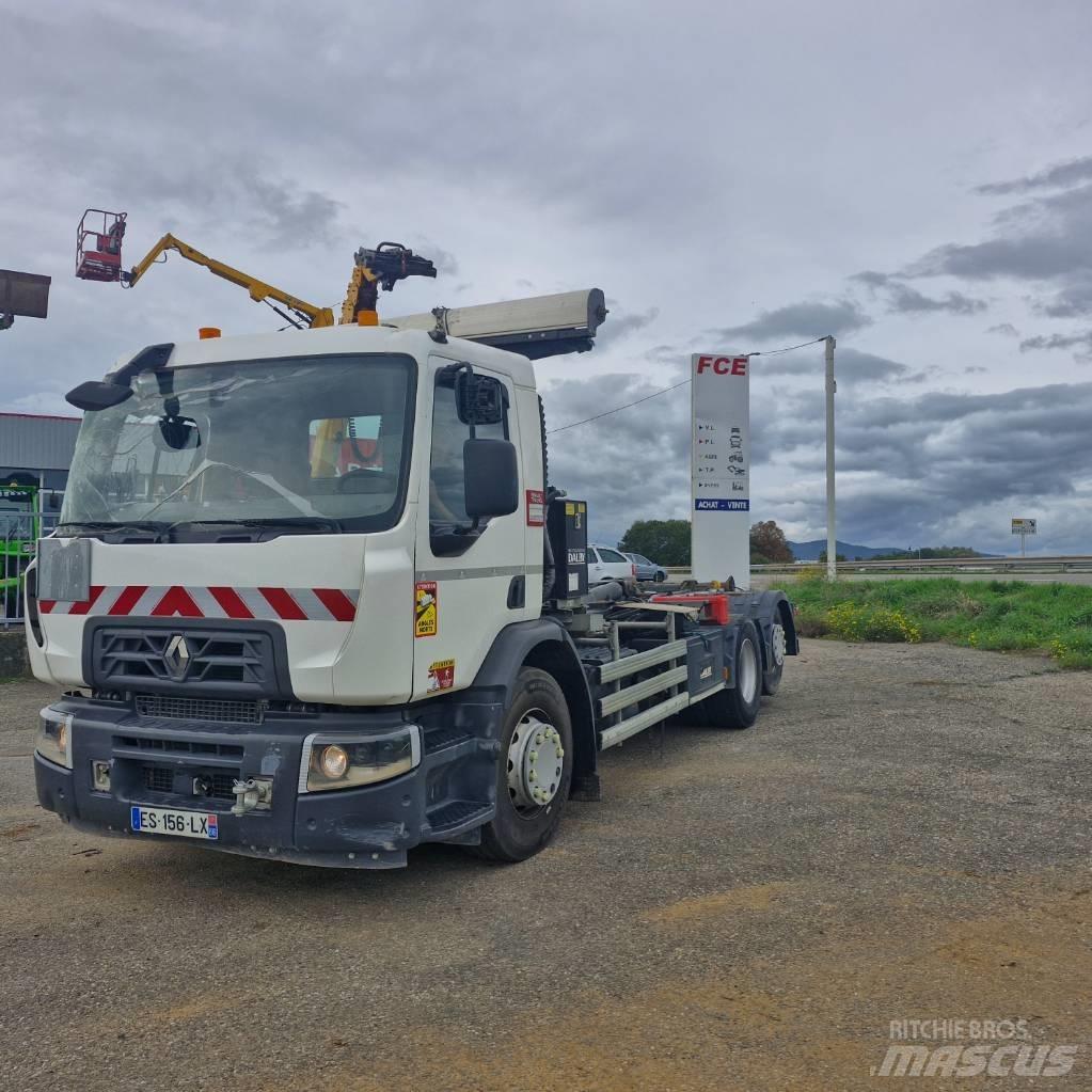 Renault D Wide 380 Vinçli kamyonlar