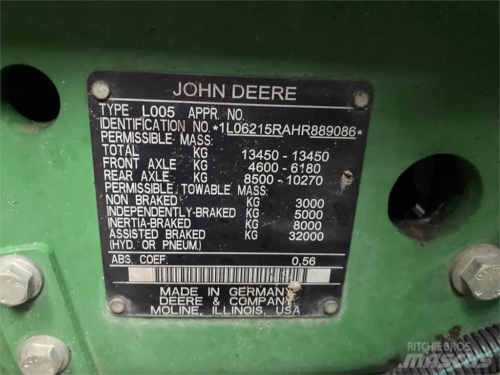 John Deere 6215R Traktörler