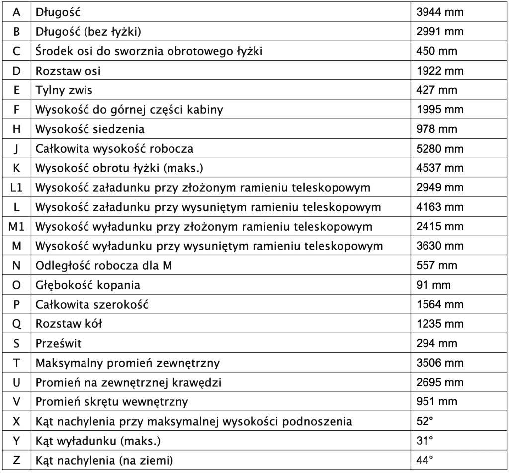 Günstig 2812T Teleskopik yükleyiciler