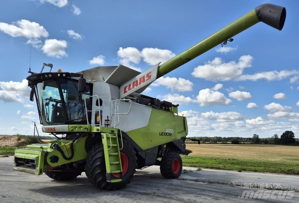 CLAAS Lexion 670 Biçerdöverler