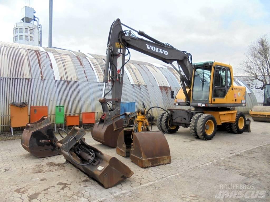 Volvo EW 140 B Lastik tekerli ekskavatörler