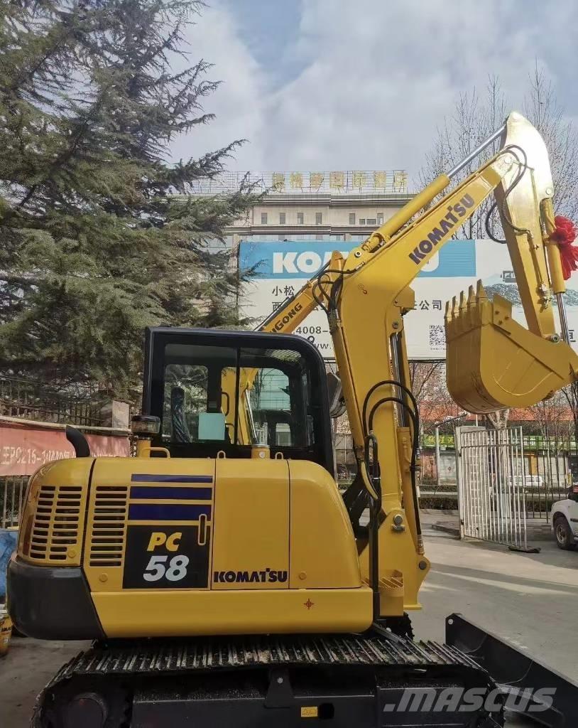 Komatsu PC 58 Mini ekskavatörler, 7 tona dek