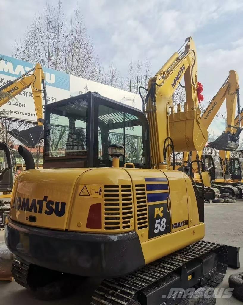 Komatsu PC 58 Mini ekskavatörler, 7 tona dek