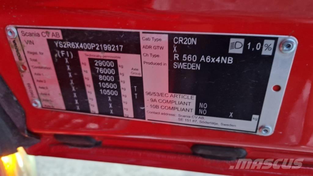 Scania HCT R560 6x4 Çekiciler