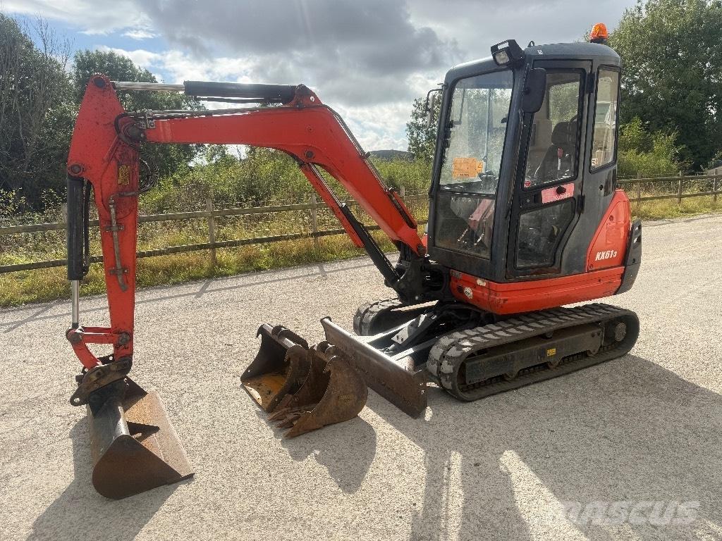 Kubota KX 61-3 Mini ekskavatörler, 7 tona dek