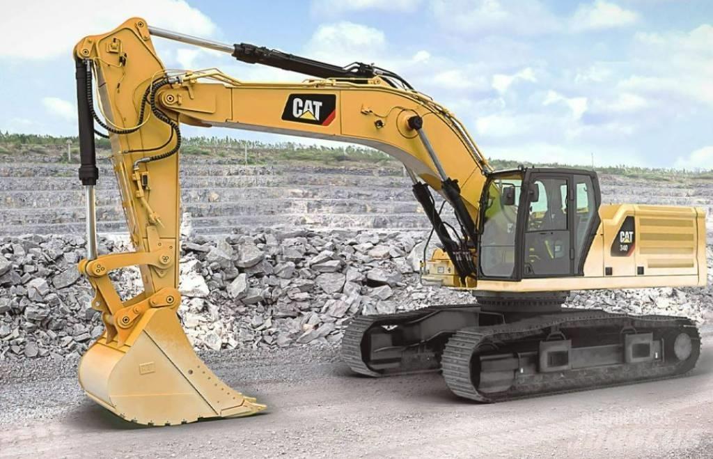 CAT 340 UTHYRES Paletli ekskavatörler