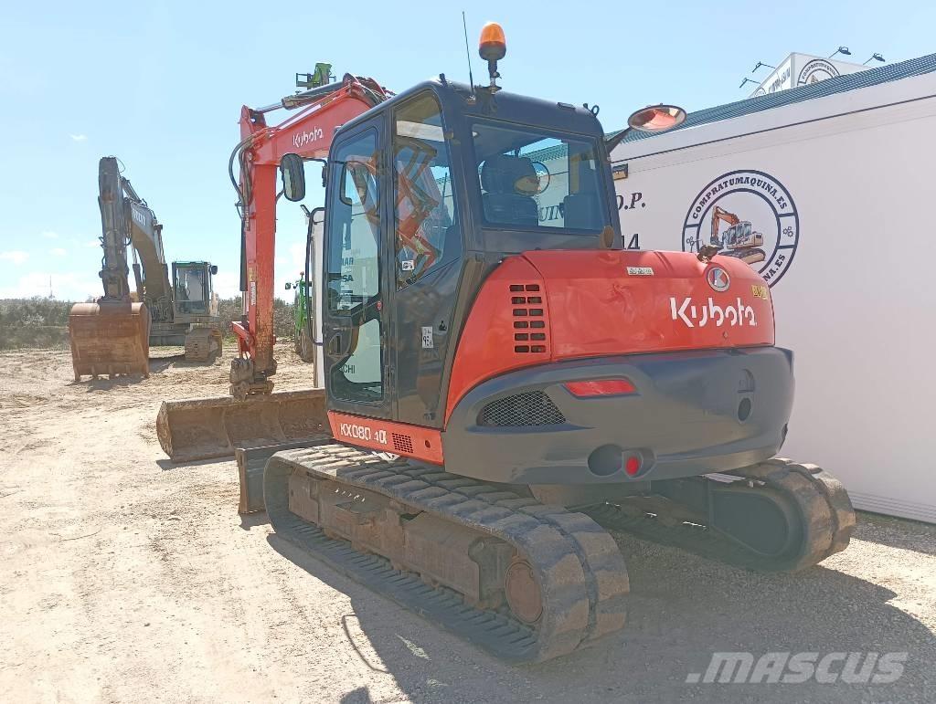 Kubota KX 080-4 Midi ekskavatörler 7 - 12 t