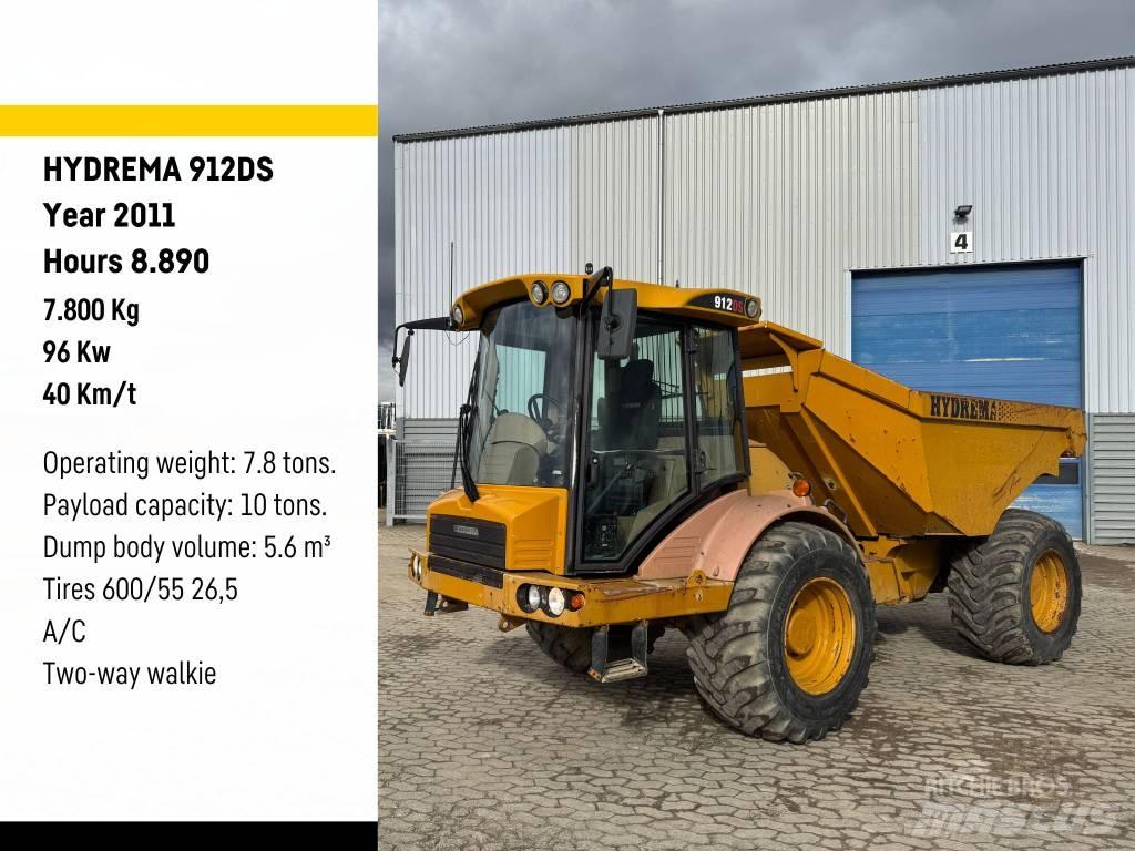 Hydrema 912DS Belden kirma kamyonlar