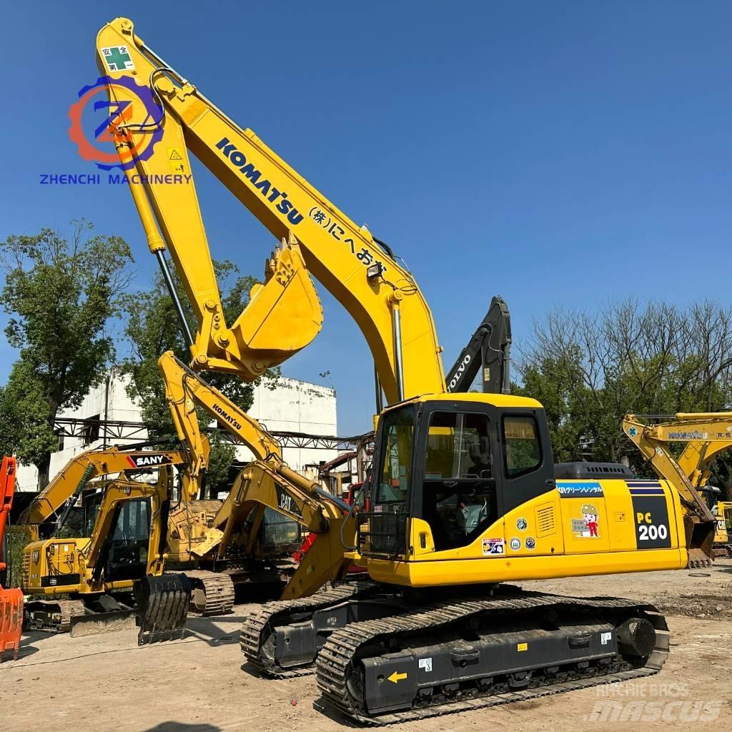 Komatsu PC 200 Paletli ekskavatörler