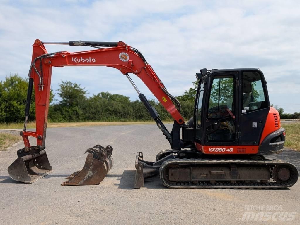 Kubota KX 080-4 Midi ekskavatörler 7 - 12 t
