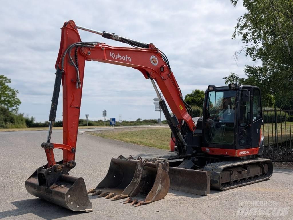 Kubota KX 080-4 Midi ekskavatörler 7 - 12 t