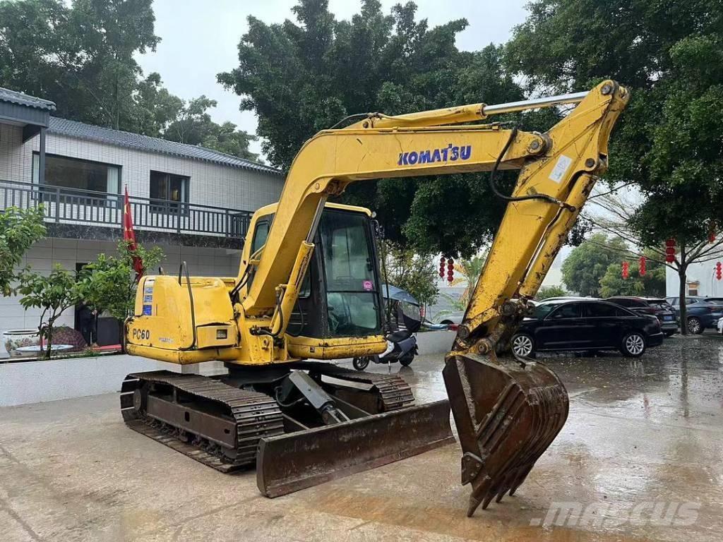 Komatsu PC 60-7 Mini ekskavatörler, 7 tona dek
