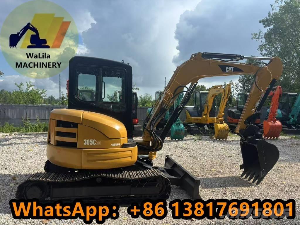 CAT 305 C CR Mini ekskavatörler, 7 tona dek