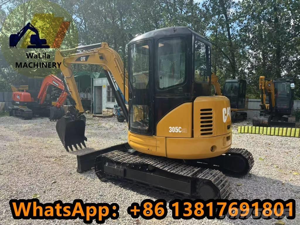 CAT 305 C CR Mini ekskavatörler, 7 tona dek