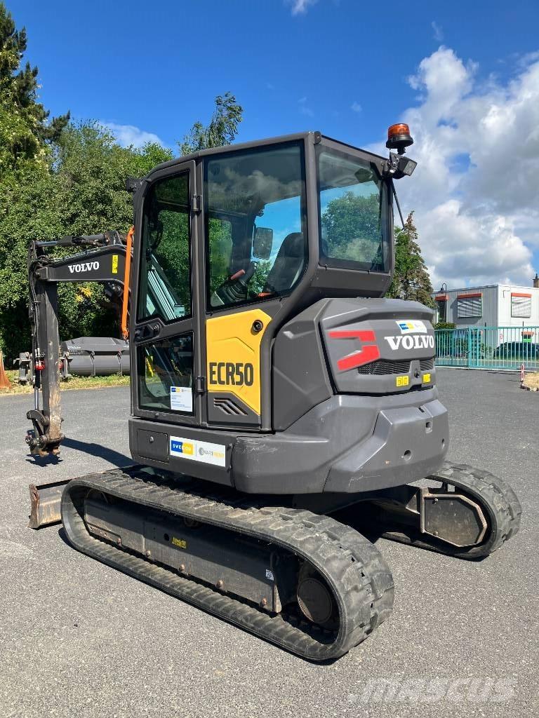 Volvo ECR 50 F Mini ekskavatörler, 7 tona dek