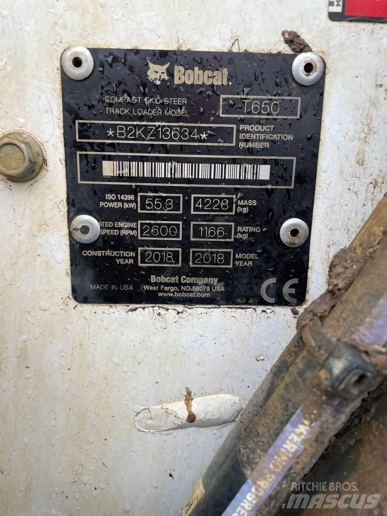 Bobcat T 650 Skid steer loderler