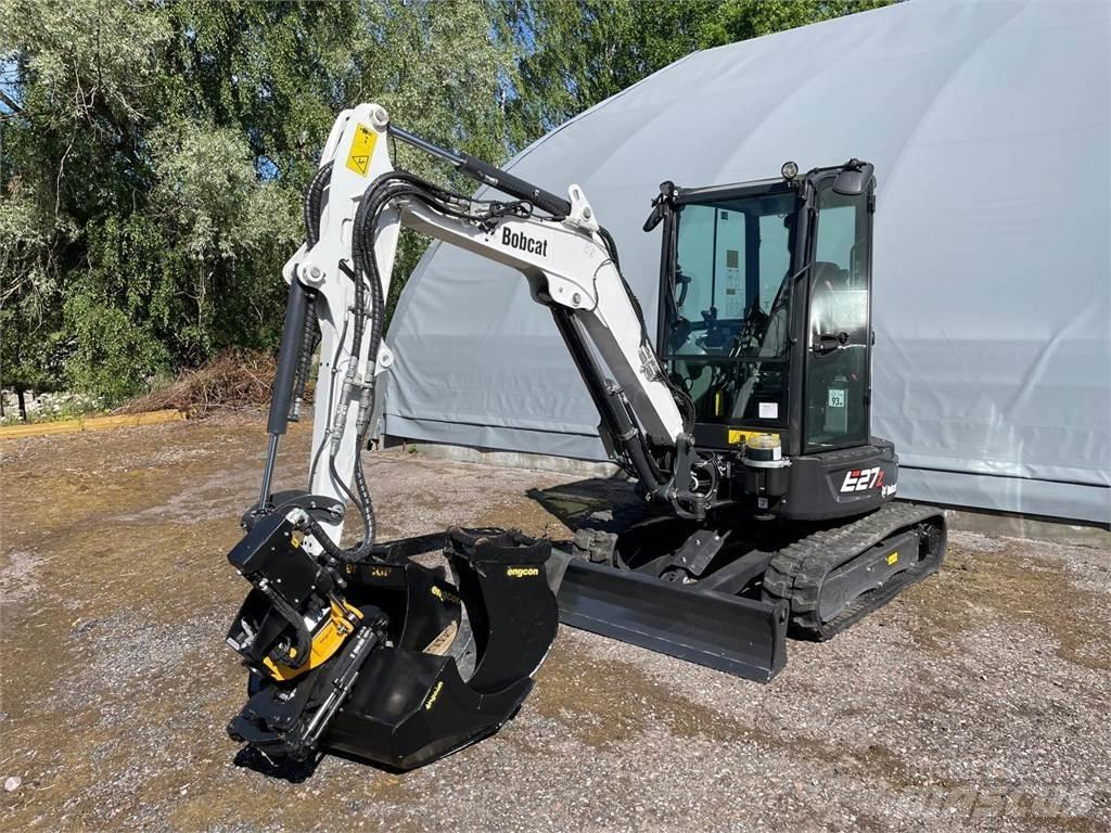 Bobcat E27Z Mini ekskavatörler, 7 tona dek
